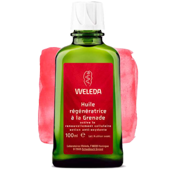 Huile Régénératrice à la Grenade Weleda - Flacon de 100 mL
