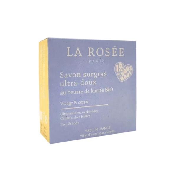 Savon Surgras Beurre De Karite Bio La Rosée 100g