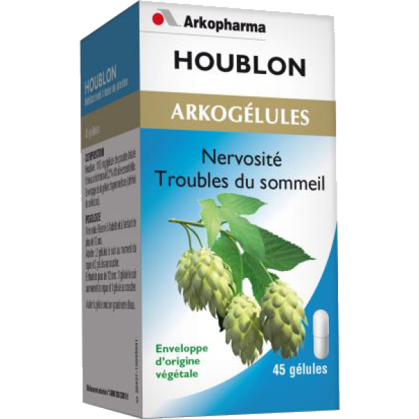 Arkogélules houblon détente Arkopharma - 45 gélules