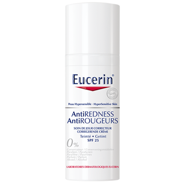 AntiRougeurs Soin de jour Correcteur SPF25 Peaux hypersensibles Eucerin -