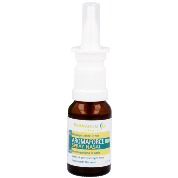 Spray nasal Aromaforce Décongestionne le nez Pranarôm - 15 mL