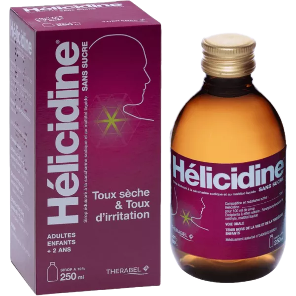 HELICIDINE 10% S/S SIR FP250ML