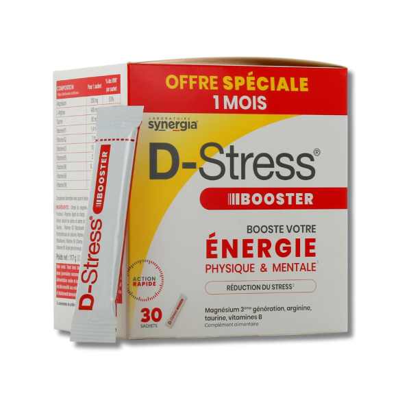 D-Stress Booster – 30 Sachets Synergia | Anti-Stress Naturel