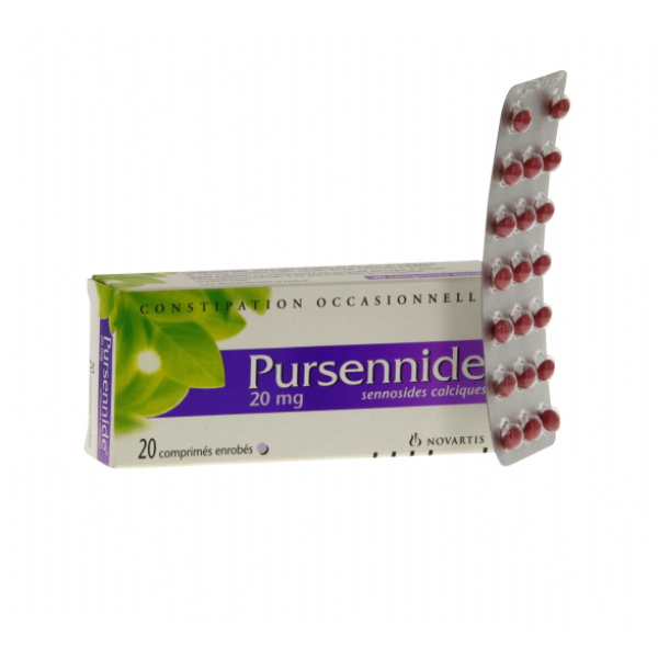 Pursennide sennosides calciques 20 mg