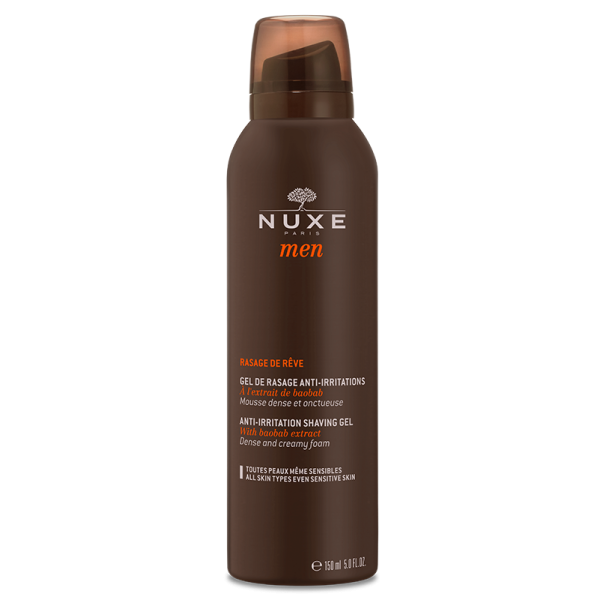 Gel de Rasage Anti-Irritations Nuxe Men - Flacon pompe de 150ml