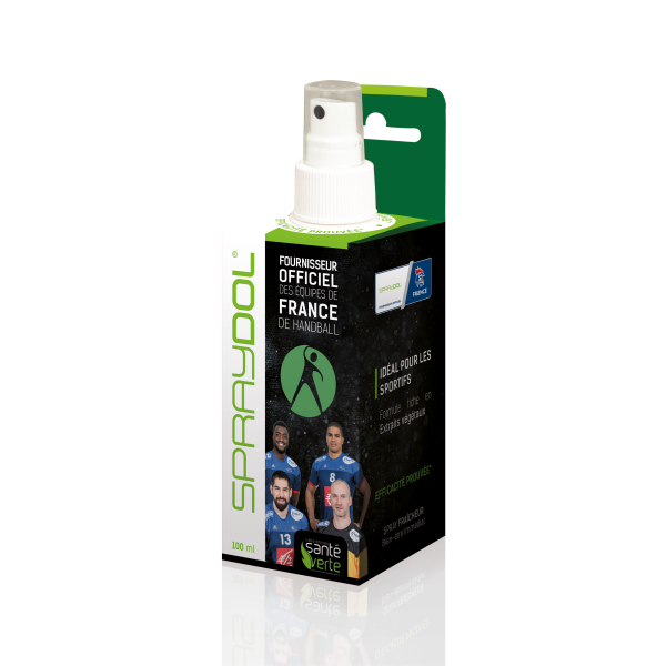 Spray'Dol Aide les muscles, Prépare à l'effort, Soulage immédiatement Santé Verte - Flacon 100 mL