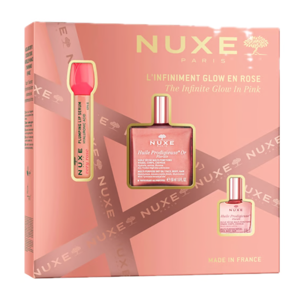 Nuxe Coffret Noël L’Infiniment Glow en Rose – Routine Beauté Glowy & Parfumée