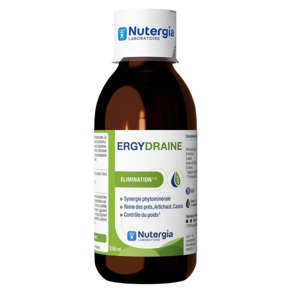 ErgyDraine Elimination Complément alimentaire Nutergia - 250 mL
