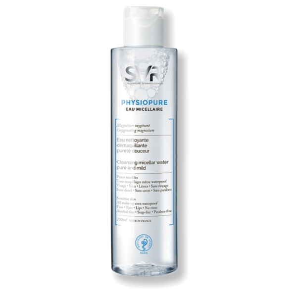 Physiopure Eau Micellaire Nettoyante Démaquillante SVR - Flacon de 400ml