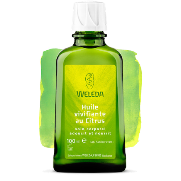Huile Vivifiante au Citrus Weleda - Flacon de 100 mL