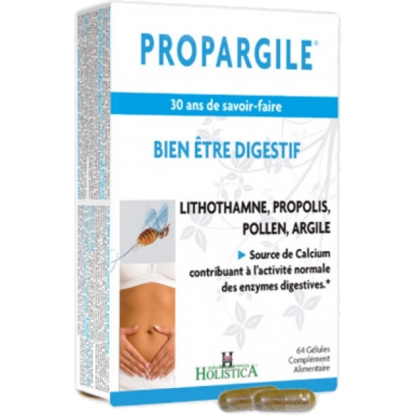 Propargile bien être digestif Holistica - 64 Gélules