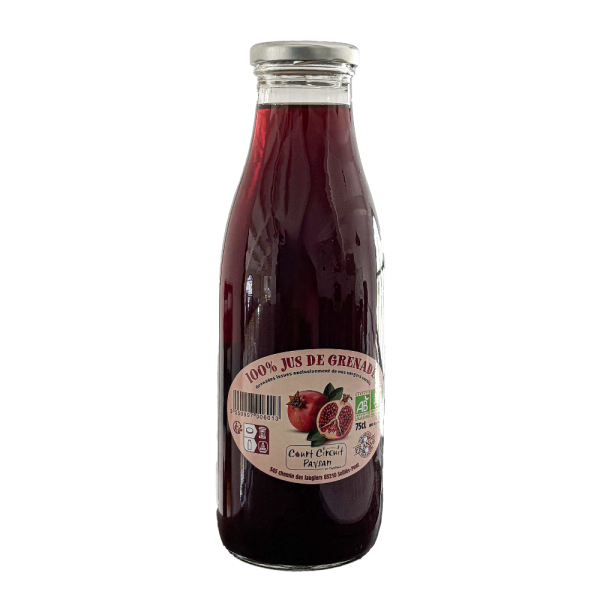 100% Jus de Grenade – Court Circuit Paysan | Naturel & Antioxydant