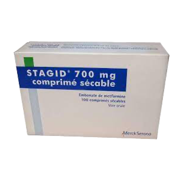 STAGID 700MG CPR BT100