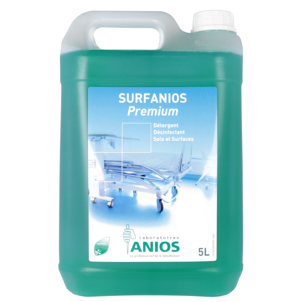 Surfanios Premium Détergent Désinfectant Sols et Surface d'Anios