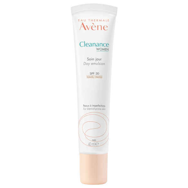 Cleanance Women Soin Jour SPF30 Teinté Peaux À Imperfections Avène 40ml