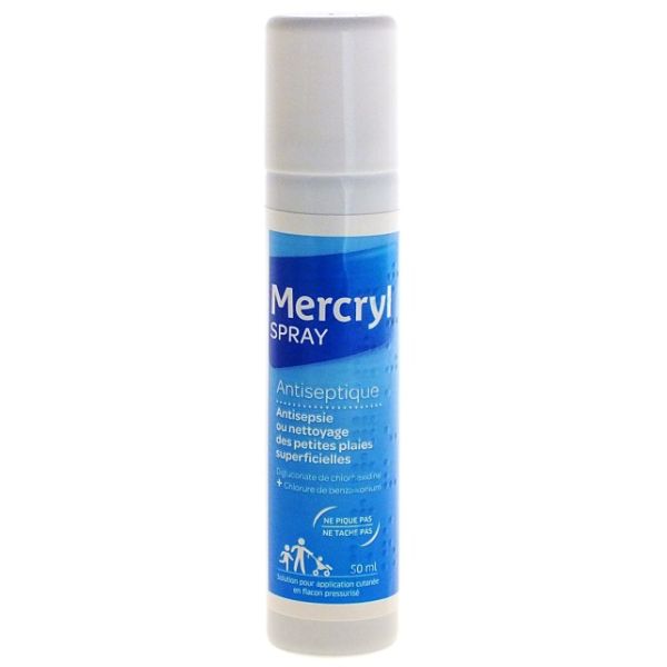 Mercryl spray antiseptique 50ml
