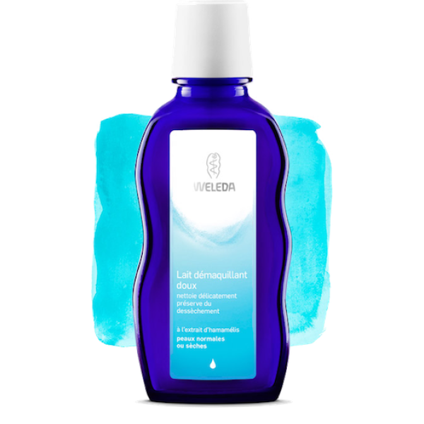 Lait Démaquillant Doux Weleda - Flacon de 100 mL