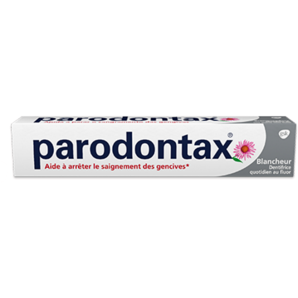 Dentifrice Blancheur Arrête le saignement des gencives Parodontax - 75 mL
