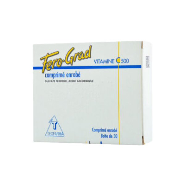 FEROGRAD VIT C 500 CPR BT30