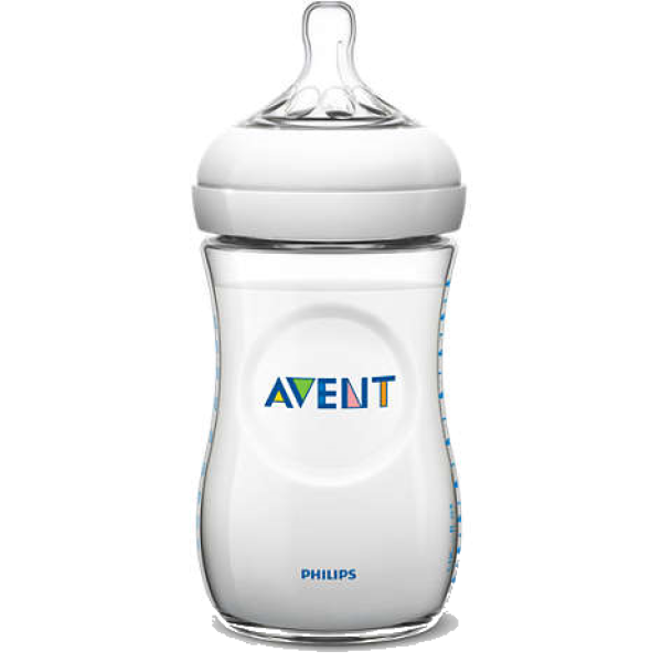 Biberon Natural 1m+ à débit lent Philips Avent - 260 mL