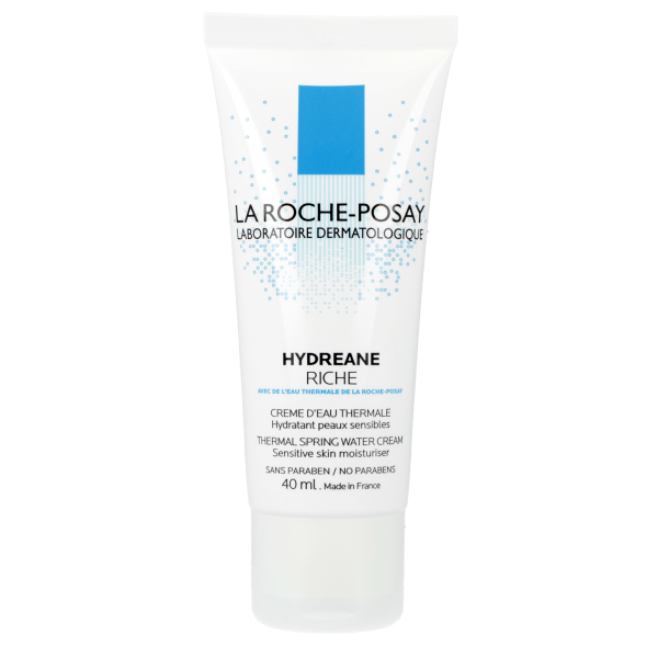 Hydreane Riche Crème hydratante Peaux sensibles sèches à très sèches La Roche Posay - 40 mL