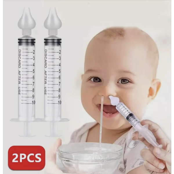 Seringues Nasales Mouche Nez pour Bébé Pack x2