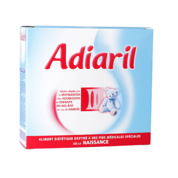 Adiaril Soluté de réhydratation Boite de 10 Sachets de 7g ABC Pharmacare
